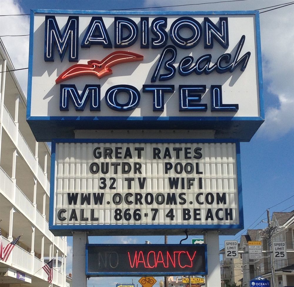 Madison Beach Motel Ocean Stadt Exterior foto